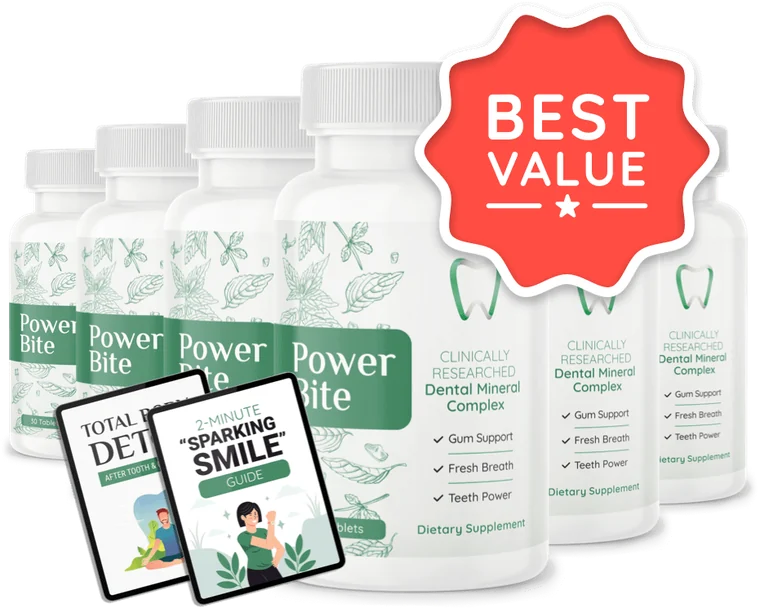 Power Bite 6 Bottles package